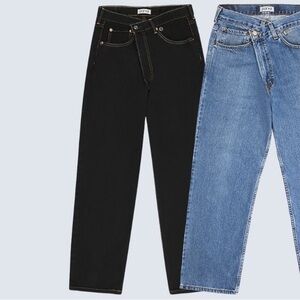 PARKE Vintage Levi’s black crossover jeans size small
